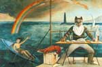 Balthasar Balthus, The Mediterranee Cat Fine Art Reproduction Oil Painting