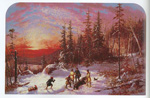 Cornelius Krieghoff, Death of the Moose Fine Art Reproduction Oil Painting