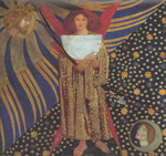 Dante Gabriel Rossetti, Dantis Amor Fine Art Reproduction Oil Painting