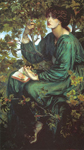 Dante Gabriel Rossetti, The Daydream Fine Art Reproduction Oil Painting