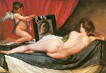 Diego Rodriguez de Silva Velazquez, The Rokeby Venus Fine Art Reproduction Oil Painting