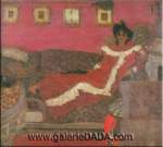 Edouard Vuillard, Symphony in Red Fine Art Reproduction Oil Painting
