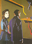 Eduardo Arroyo, Raffaello e Andrea del Sarto Fine Art Reproduction Oil Painting