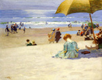 Edward Henry Potthast,  Hourtide Fine Art Reproduction Oil Painting