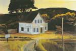 Edward Hopper, Cape Cod in October Fine Art Reproduction Oil Painting