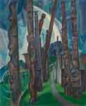 Emily Carr,  Kitwancool Fine Art Reproduction Oil Painting