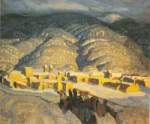 Ernest L. Blumenschein, Sangre de Cristo Mountains Fine Art Reproduction Oil Painting
