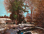 Francis H. Johnston, Promise of Spring Fine Art Reproduction Oil Painting