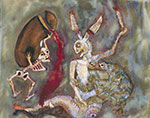 Francisco Toledo, Rabbit Beheading Bean Fine Art Reproduction Oil Painting