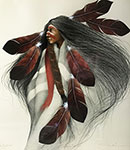 Frank Howell, Lakota Dancer Fine Art Reproduction Oil Painting