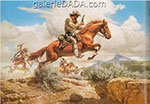 Frank MacCarthy, Pony Express Fine Art Reproduction Oil Painting