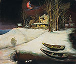 Franz Radziwill, Landscape Fine Art Reproduction Oil Painting