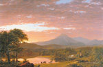 Frederic Edwin Church, Mount Ktaadn Fine Art Reproduction Oil Painting