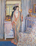 Frederick Frieseke, The Robe Fine Art Reproduction Oil Painting