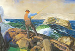 George Bellows, The Fisherman Fine Art Reproduction Oil Painting