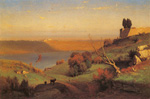 George Innes, Castel Gandolfo Fine Art Reproduction Oil Painting