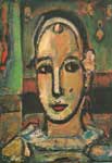 Georges Rouault, Pierrot Fine Art Reproduction Oil Painting