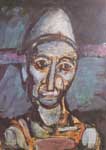 Georges Rouault, The Old Clown Fine Art Reproduction Oil Painting