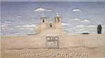 Georgia OKeeffe, Front of Ranchos Church Fine Art Reproduction Oil Painting