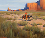 Gerhard Curtis Delano, Navajo Country Fine Art Reproduction Oil Painting