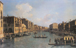 Giovanni Canaletto, Grand Canal: South East Fine Art Reproduction Oil Painting