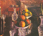 Gustave Caillebotte, Still Life Fine Art Reproduction Oil Painting