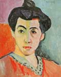 Henri Matisse, The Green Stripe Fine Art Reproduction Oil Painting