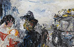 Jack Butler Yeats, A Fortune Fine Art Reproduction Oil Painting