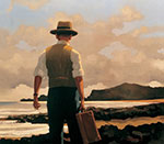 Jack Vettriano, The Drifter Fine Art Reproduction Oil Painting