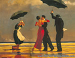 Jack Vettriano, The Singing Butler Fine Art Reproduction Oil Painting