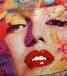 James Gill, Marilyn Gaze Fine Art Reproduction Oil Painting