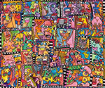 James Rizzi, Love or Is It Lust Fine Art Reproduction Oil Painting