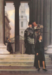 James Tissot,  London Visitors Fine Art Reproduction Oil Painting