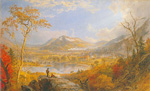 Jasper Francis Cropsey, Starrucca Viaduct Fine Art Reproduction Oil Painting