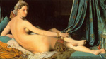 Jean-Dominique Ingres, Grande Odalisque Fine Art Reproduction Oil Painting