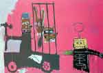 Jean-Michel Basquiat, Molasses Fine Art Reproduction Oil Painting