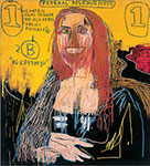 Jean-Michel Basquiat,  Mona Lisa Fine Art Reproduction Oil Painting