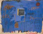 Jean-Michel Basquiat, Unititled (Blue) Fine Art Reproduction Oil Painting