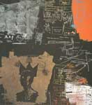 Jean-Michel Basquiat, Unititled (Queen Gold) Fine Art Reproduction Oil Painting