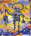 Jean-Michel Basquiat,  Untitled (Fisherman) Fine Art Reproduction Oil Painting