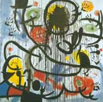 Joan Miro,  May-68 Fine Art Reproduction Oil Painting