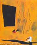 Joan Miro, Le Vol DOiseau sur la Plaine I Fine Art Reproduction Oil Painting
