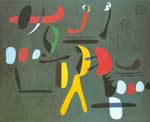 Joan Miro, Painting Fine Art Reproduction Oil Painting