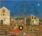 Joan Miro, The Farm Fine Art Reproduction Oil Painting