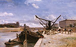 Johann Barthold Jongkind, Quai d'Orsay Fine Art Reproduction Oil Painting