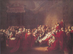 John Singleton Copley, The Death of Chatham Fine Art Reproduction Oil Painting