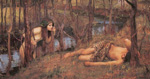 John William Waterhouse, A Naiad Fine Art Reproduction Oil Painting