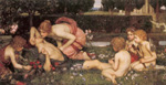 John William Waterhouse, The Awakening of Adonis Fine Art Reproduction Oil Painting
