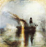 Joseph Mallord William Turner, Peace - Burial at Sea Fine Art Reproduction Oil Painting
