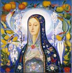 Joseph Stella, The Virgin Fine Art Reproduction Oil Painting